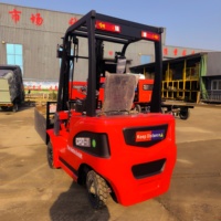 WOMI CPD10 Kleiner Elektro-Gabelstapler 1000kg Tragfähigkeit Batterie-Gabelstapler mit Hydraulischer Seitenverschiebung für Logistik-Handling