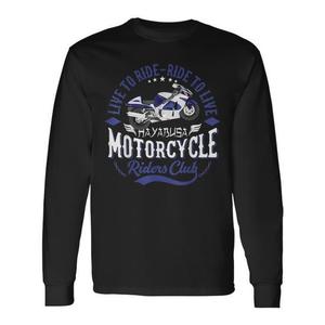 Maglietta a Maniche Lunghe Hayabusa MC Club per Motociclisti, Abbigliamento Promozionale per Biker - Product Image 1