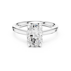 Bijoux Glintcraft 10K Big Crystal Cocktail Ring Bijoux de mode pour la fête - Product Image 3