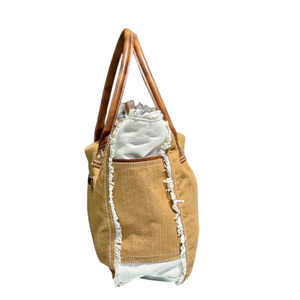 Nuevo Bolso de Mano de Lona para Mujer, Bolso Tejido Premium para Fin de Semana, 2026, Venta al por Mayor, Accesorios Premium, Cremalleras, Bolsillo Interior - Product Image 2