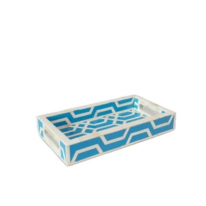 Sultana Pearl Bone Inlay & Mop ถาดเสิร์ฟ Arabic homeware แฮนด์เมดสำหรับโต๊ะอาหารสุดหรูของขวัญ Eid และการจัดแสดงโรงแรม - Product Image 4