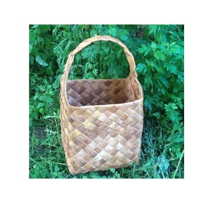 <b>Large</b> Capacity Bamboo <b>Basket</b> with Rustic Sustainable Design for Fruits Vegetables Bread Laundry and Home Storage - Product Image 3