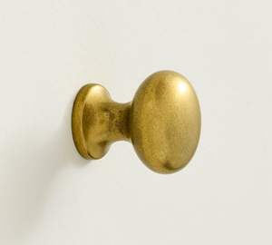 Poignée de porte en laiton, élégante, classique, vintage, sophistiquée, ornée, faite à la main, durable, décorative, finition élégante - Product Image 1