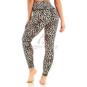 Mallas de Yoga de cintura alta con logotipo personalizado para mujer, ropa deportiva de verano, mallas ajustadas de compresión con cintura delgada - Product Image 4