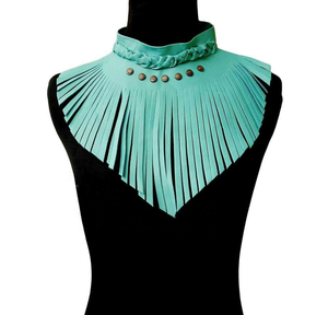 2025 tendance Design Faux cuir tour de cou mode collier pour femmes nouveau lien chaîne bijoux de mode pour les fêtes et les mariages - Product Image 6