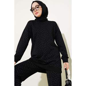 Loyşa Sim Polka Dot Juego De 2 Piezas Negro - Product Image 1