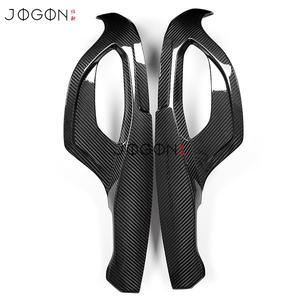 Couvre-bouton de siège pour <span class=keywords><strong>Chevrolet</strong></span> Corvette C8 Z06 GT3 2023-2025, véritable fibre de carbone, garniture latérale de siège de course, intérieur - Product Image 1