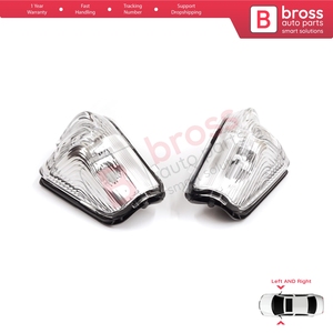 Rétroviseur latéral BSP592 avec clignotant, lentille droite et gauche pour Crafter MK1 Sprinter 906 2E0953049A 2E0953050A - Product Image 4
