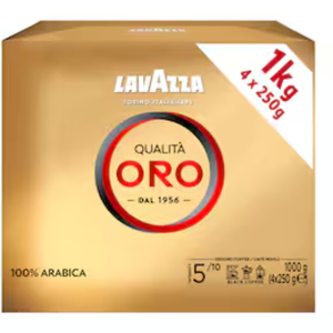 กาแฟสำเร็จรูปลาวาซซ่า คุอลิต้า โอโร 100% อาราบิก้า คั่วกลาง รสชาติกลมกล่อม ไม่มีน้ำตาล บรรจุ 4x250 กรัม - Product Image 5