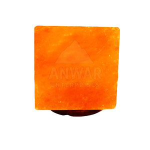 100% Natural Crafts Salt Lamp Best Price Square Shape Salt Lamp for Home New Stock Available - Product Image 2