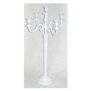 Luxury Nickel Shiny <b>Candelabra</b> for Wedding Decoration Metal Candle Stand Latest <b>Candelabra</b> New Metal Long Stem Candle Stand - Product Image 4