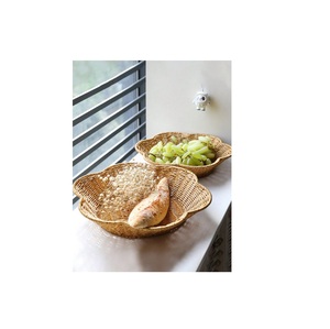 ถาดหวายสำหรับเสิร์ฟพร้อมดีไซน์สุดสร้างสรรค์ถาดหวายดีไซน์สุดสร้างสรรค์งานแฮนด์เมด - Product Image 1