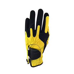 Gants de golf en peau de mouton pour hommes de qualité supérieure respirant en cuir véritable anti-dérapant personnalisable Options de couleur gant à vendre - Product Image 5