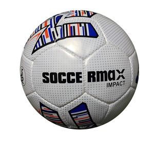 Ballon de football professionnel avec logo personnalisé Football en cuir PU avec motifs de style pakistanais cousus à la machine pour les matchs - Product Image 1