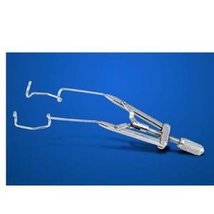 Espéculo Oftálmico Lieberman, Juego de Instrumentos, Ajustable Manualmente, Hoja de Titanio de 85 mm, Retractor No Magnético, Acero Alemán, CE ISO - Product Image 3