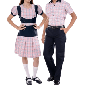 Uniforme scolaire pour filles disponible en toutes tailles de différentes couleurs et meilleur matériau léger, respirant et protection solaire - Product Image 2