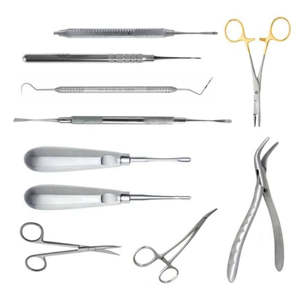 Ensemble d'instruments de chirurgie dentaire Outils en acier inoxydable de première qualité pour les procédures maxillo-faciales et parodontales - Product Image 3