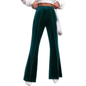 Pantalons pour femmes Nouvelle dernière vente en gros Pantalons pour femmes Taille décontractée à cordon à bas prix Pantalon de rue - Product Image 3