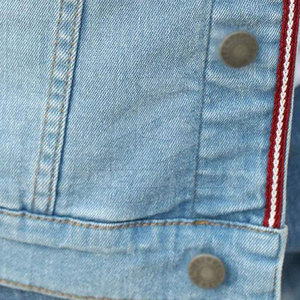 Veste d'hiver en gros Dernière conception Veste en jean respirante en coton de haute qualité à bas prix - Product Image 6