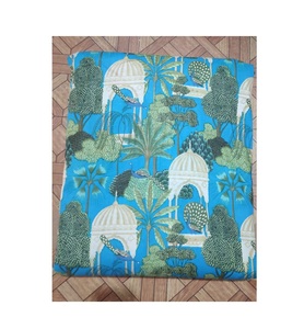 La tela de algodón estampada más vendida para hacer vestidos de boda y fiesta disponibles a un precio asequible - Product Image 1