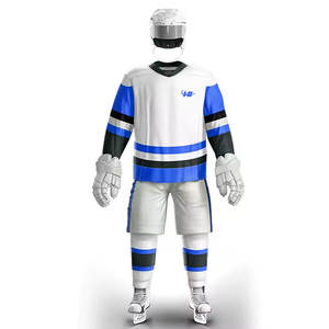 Uniforme de Hockey sobre Hielo Profesional Personalizado 2026, Ligero, Mangas Largas, Poliéster Transpirable - Product Image 1