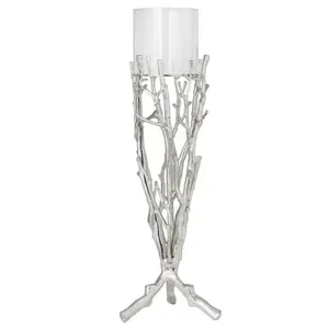Support de bougie conique en métal, bougeoir en métal enduit d'or pour décoration de mariage et d'événements, nouveau bâton de bougie en métal, vente chaude - Product Image 6