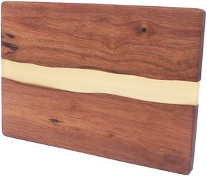 Planche à découper de luxe en bois et résine pour la cuisine à domicile, planche à découper haut de gamme en bois et résine au design unique à bas prix - Product Image 6