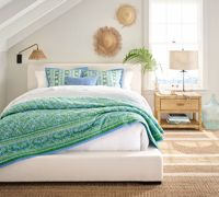 Ev dekoratörler koleksiyonu Rattan komidin Minimalism Rattan komidin yatak odası otel için