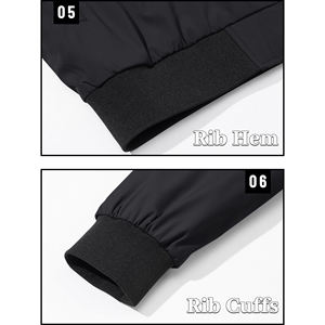 Vente en gros de blouson de basket-ball vintage à manches longues en satin de nylon blanc pour hommes, veste universitaire à motifs personnalisés pour hommes - Product Image 6