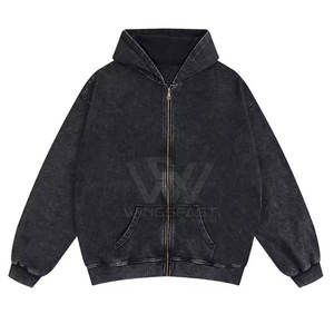 Diseño personalizado al por mayor Basics Men Acid Wash Hoodies Mejor calidad Precio barato Basics Men Acid Wash Hoodies - Product Image 1