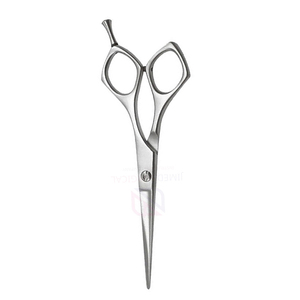 Tijeras de peluquero alemanas de acero inoxidable de 5,5 pulgadas al por mayor, tijeras de corte de pelo de alta resistencia con mango elegante - Product Image 5