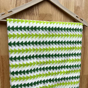 Tissu en coton imprimé à la main indien biologique léger traditionnel estampillé à la main pour les filles Type de fil peigné - Product Image 1