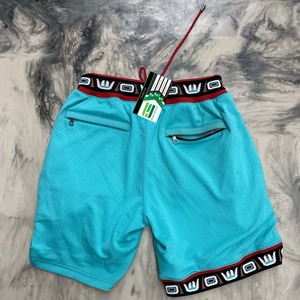 Pantalones Cortos Deportivos Personalizados con Logotipo Sublimado, Estilo Casual Retro, Corte Recto, Cintura Alta, Secado Rápido, Transpirables, Solo para Baloncesto - Product Image 5