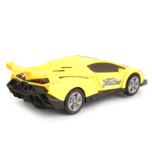 Voiture à grande vitesse avec musique et lumières pour enfants - Jaune - Product Image 3
