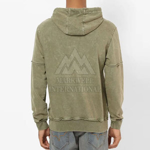 Sudaderas con Lavado Ácido de Secado Rápido y Transpirables, Impresión de Logotipo Personalizada, Sudaderas Básicas para Hombre de Alta Calidad con Lavado Ácido - Product Image 2