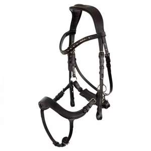 <b>Top</b> Quality Horse Riding Equipment Premium Nylon Bridle Set Horse Tack , Durable, Adjustable Equestrian Tack Nylon Horse Bridle - Product Image 5