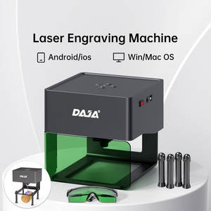 Hot Bán micro Máy Khắc 3 Wát mini máy cắt laser CO2 Máy tính để bàn bán dẫn ánh sáng màu xanh kim loại Máy khắc - Product Image 2