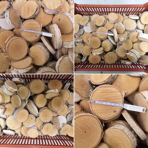 แผ่นไม้ทรงกลมสำหรับตกแต่งคุณภาพสูง | แผ่นสนที่เป็นมิตรกับสิ่งแวดล้อมสำหรับทำโต๊ะและงานศิลปะ-ดอกบัวสีฟ้าเวียดนาม - Product Image 3