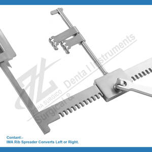 El esparcidor de costillas IMA convierte la hoja izquierda derecha en forma de U Manual de retractor dental de acero inoxidable - Product Image 4