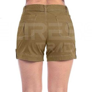 Short cargo en polyester pour dames-Séchage rapide et confortable Vente en gros Pantalon décontracté taille moyenne Designer Stylish Streetwear Women - Product Image 4