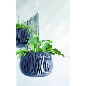 Ciotola in plastica Prosperplast BOWL SANDY WS con serbatoio in grigio pietra, 16,1 (altezza) x 23,8 (larghezza) x 23,8 (profondità) cm - Product Image 2