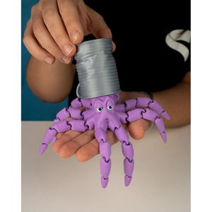 Gus el pulpo lindo animal de juguete para niños - Product Image 5
