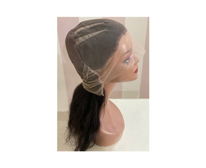 Facile à Installer Cheveux Humains 100% Extensions de Cheveux Humains Bruts Non Transformés HD Perruques Full Lace avec Zéro Entretien - Product Image 1