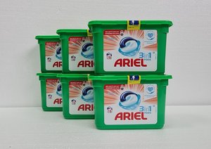 Cápsulas de Detergente Concentrado para Manchas Difíciles, Cápsulas Ariel con Protección del Color y Frescura Duradera - Product Image 6