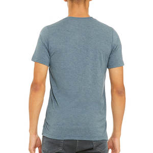 T-shirt imprimé bouffant 100% coton épais pour hommes conception de logo personnalisé court t-shirt personnalisé en coton de haute qualité pour hommes blanc - Product Image 2