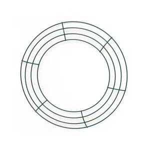 Cadre de couronne en acier inoxydable robuste pour la conception de projets d'artisanat de bricolage décorations personnalisées pour les vacances de Noël d'Halloween - Product Image 3