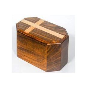 Fournitures funéraires Urne funéraire en bois d'acacia Fabricant de gros Urnes funéraires en bois pour adultes - Product Image 5