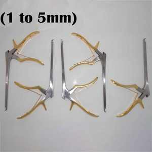 Juego de Rongeurs Kerrison de 5 Piezas de 1-5 mm, Instrumentos Ortopédicos Cervicales de Acero Inoxidable de Grado Quirúrgico, Autoclavables para Cirugía de Columna Vertebral - Product Image 3