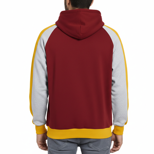 OEM Custom <b>Mens</b> Cotton Fleece Zip <b>Hoodie</b> Heavy GSM Cropped Drop Shoulder Embroidery Autumn Sweatshirt Wholesale - Product Image 2