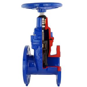 2025 nouvelle fabrication manuelle DN100 pour la lutte contre l'incendie vanne à vanne souple en fonte ductile interrupteur d'étanchéité vanne - Product Image 3